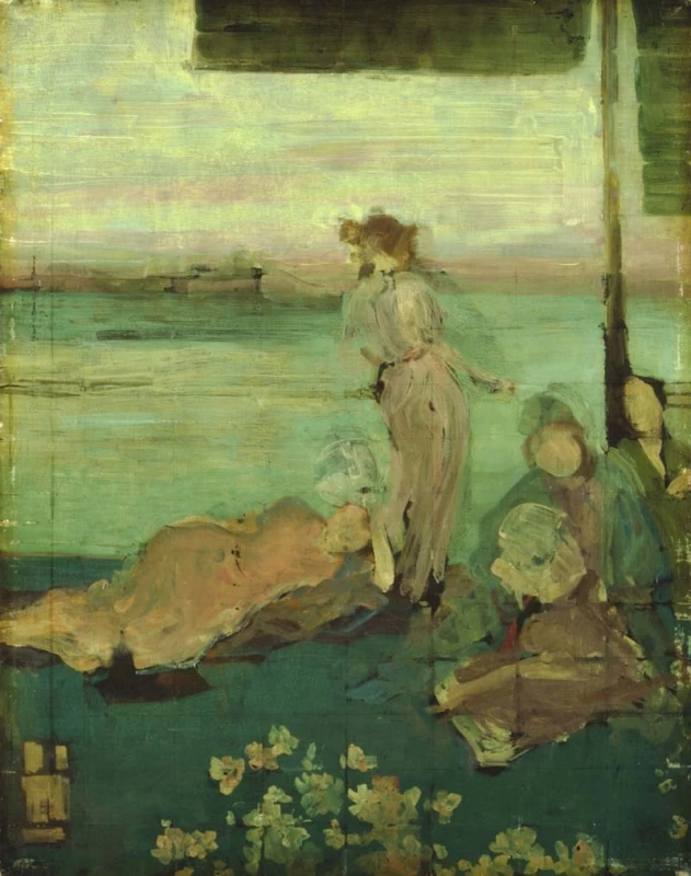Ames McNeill Whistler - Schizzo per 'The Balcony, The Hunterian, Università di Glasgow